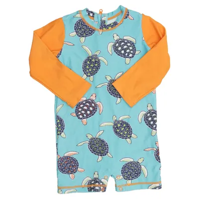 UV beschermende kleding (Turquoise, Oranje, Meerkleurig) van Hatley Elastaan, Polyamide