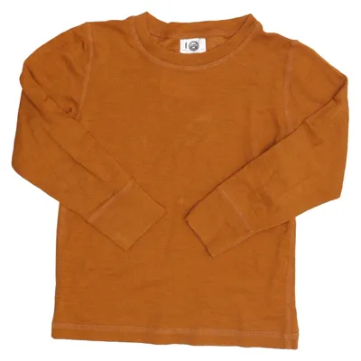 T-shirt à manches longues (Marron) de Fix by Lindex Laine de mouton