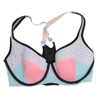 Sports bra (Pink, Turquoise, Multicolored) from Bravissimo