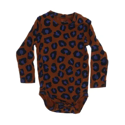 Body (Brun, Flerfärgad) från Lindex Baby Bomull, Elastan