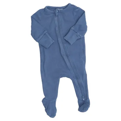 Rompers (Blue) from Baby Cotton, Elastane
