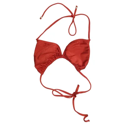 Haut de bikini (Rouge) de Liquido Élasthane, Polyamide