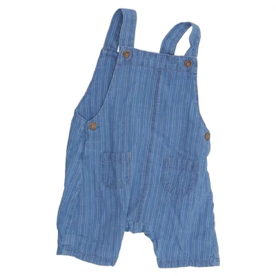 Latzhosen Shorts (Blau) von Mini Club Baumwolle
