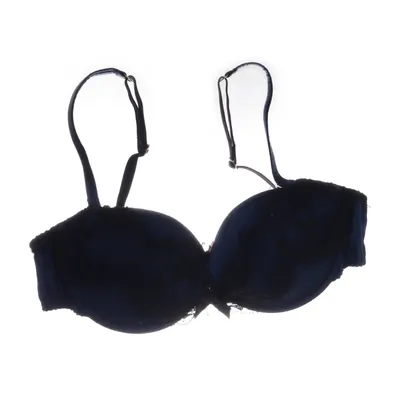 Bra (Blue, Black) from Agent Provocateur Elastane, Polyamide, Polyester, Silk, Viscose