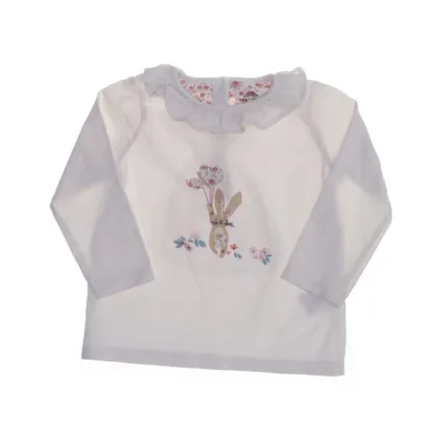 Lange mouwen shirt (Wit, Meerkleurig) van Next Baby Katoen, Elastaan