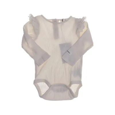 Romper (Wit) van Newbie by KappAhl Katoen, Elastaan