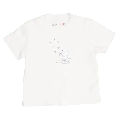 T-shirt (Hvid) fra Bornino Bomuld