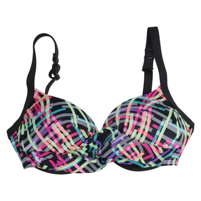 Haut de bikini (Noir, Multicolore) de Saltabad Polyamide, Élasthane
