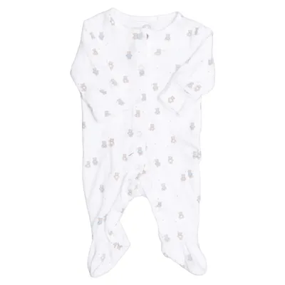 Barboteuse (Blanc, Marron, Bleu) de Next Baby Coton