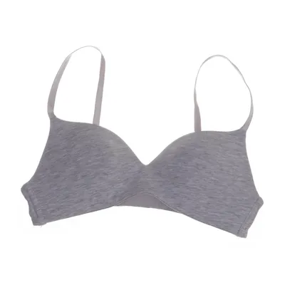 Bralette (Grijs) van Weekday Katoen, Elastaan, Polyester, Viscose
