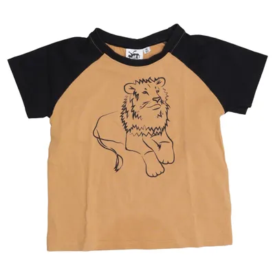T-shirt (Bruin, Zwart) van Kolmården Katoen
