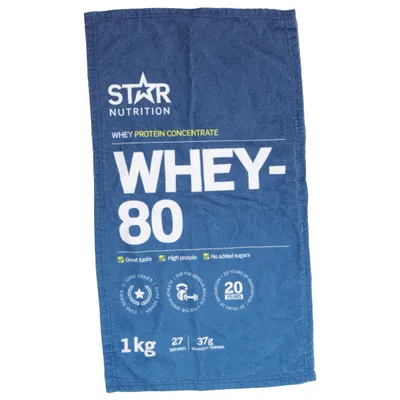 Håndklæde (Whey-80) fra Star Nutrition