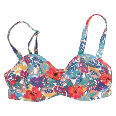 Haut de bikini (Blanc, Multicolore) de Sans Complexe Élasthane, Polyamide, Polyester