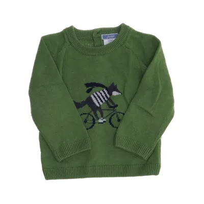 Sweater (Green) from Jacadi Cotton, Cashmere, Wool