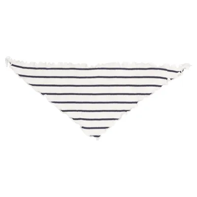 Spuugdoekje (Wit, Blauw) van Minimalisma