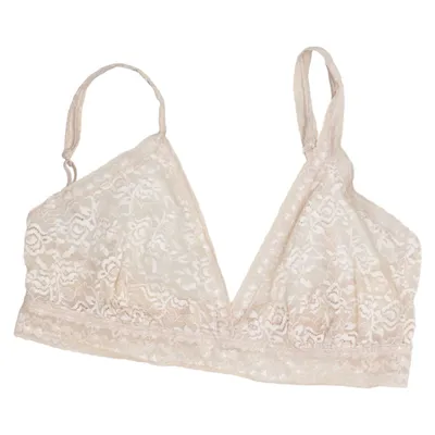Bralette (Beige) fra Lace Laboratory Elastan, Polyamid