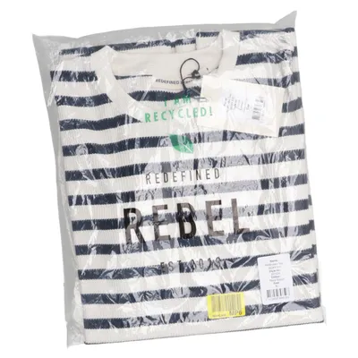 T-shirt (Blanc, Bleu) de Redefined Rebel