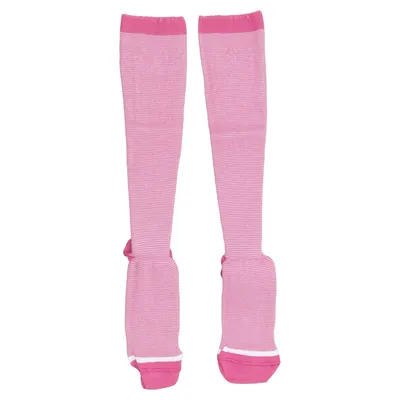 Compressiesokken (Roze, Wit) van Medisox Katoen, Elastaan, Polyamide