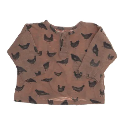 Henley shirt (Valt iets korter dan normaal) van Play Up Organisch katoen