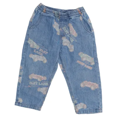 Jeans (Blå, Flerfärgad) från Konges Sløjd Ekologisk bomull