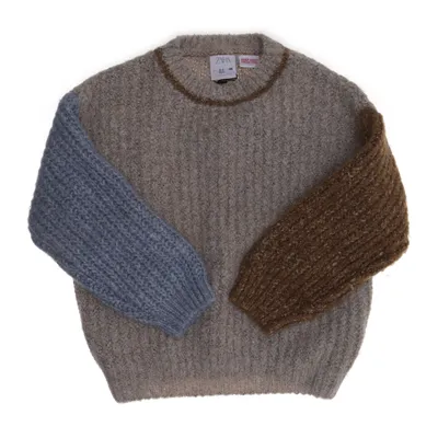 Sweater (Beige, Blue, Brown) from Zara