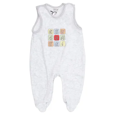Barboteuse (Gris, Multicolore) de Jacky Baby Coton, Polyester