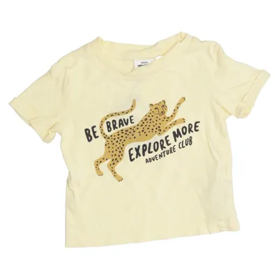 T-shirt (Gul) från Mini Gina Tricot Bomull