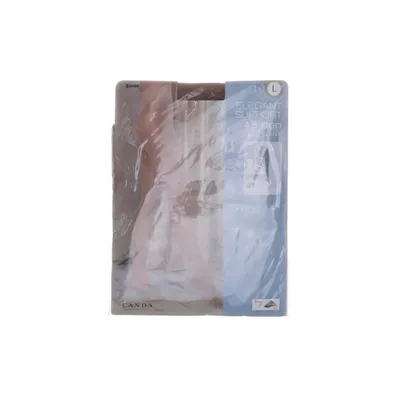 Nylon panty (Bruin) van Canda C&A Elastaan, Polyamide