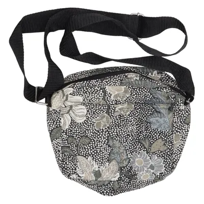 Shoulder-bag (Black, Multicolored) from Ceannis Cotton, Linen, Nylon