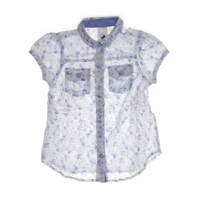 Kortärmad skjorta (Blå, Vit, Flerfärgad) från Palomino by C&A Bomull