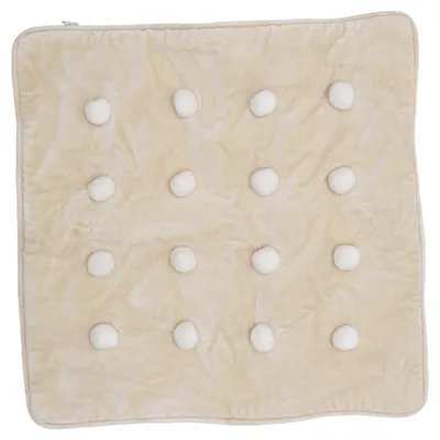 Housse de coussin (Beige) de Chhatwal & Jonsson Coton