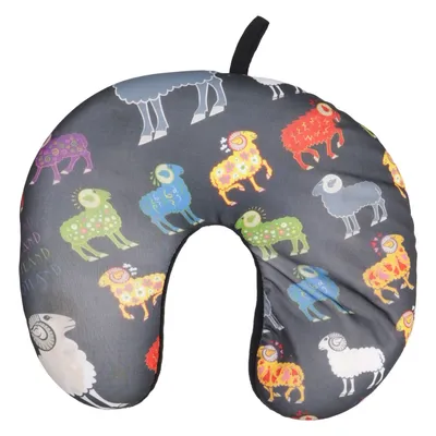 Coussin cervical (Noir, Multicolore) de Nordic Souvenir