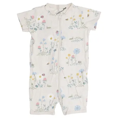 Barboteuse (Beige, Multicolore) de Lindex Baby Coton
