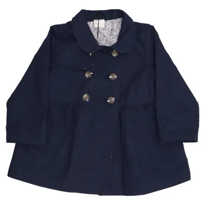 Trench coat (Blue) from H&M Cotton, Polyester