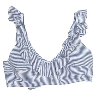 Bikiniöverdel (Blå, Vit) från Marine Classics Elastan, Polyamid, Polyester