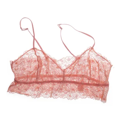 Bralette (Roze) van Understatement Elastaan, Polyamide