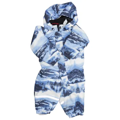 Overall (Blue, White) from Reima Polyester, Polyurethane