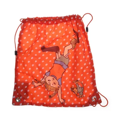 Sporttas (Rood, Meerkleurig) van Pippi Långstrump