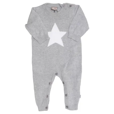 Rompers (Gray, White) from Hust & Claire Cotton