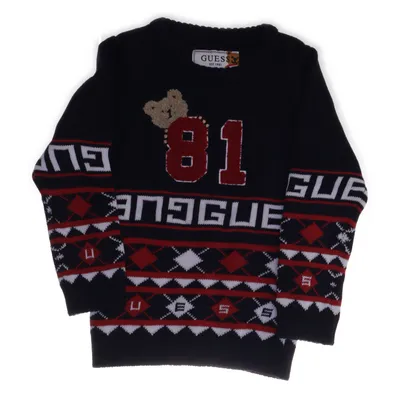 Tröja (Blå, Röd, Vit) från Guess