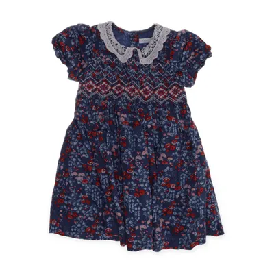 Dress (Blue, Multicolored) from Next Cotton