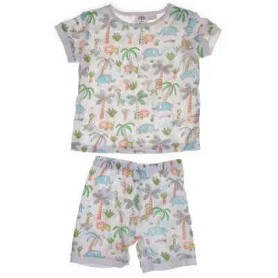 Pyjama (Wit, Meerkleurig) van Zara Baby