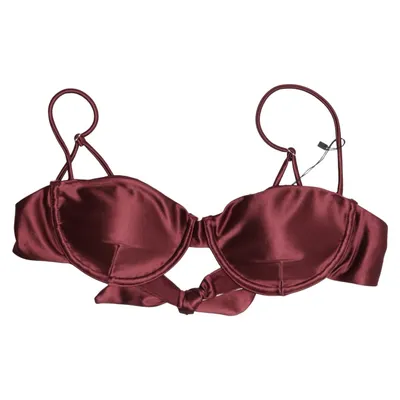 Bikini top (Rood) van Frank Dandy Elastaan, Gerecycled polyester