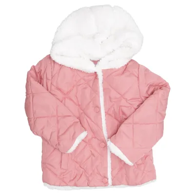 Winterjas (Roze, Wit) van Dopo Dopo Baby Polyester