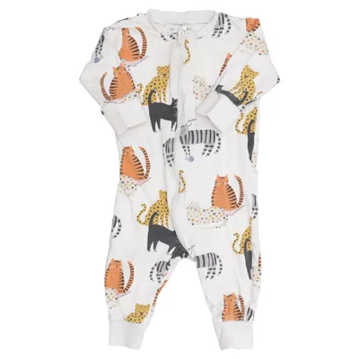 Barboteuse (Blanc, Multicolore) de Lindex Baby Coton