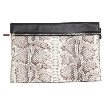 Clutch bag (Black, Beige, Brown) from Victoria Beckham
