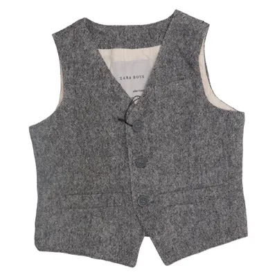 Kostuumgilet (Grijs) van Zara Boys Katoen