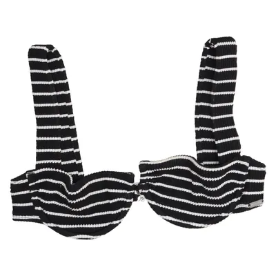 Bikini top (Zwart, Wit) van Free Society Elastaan, Polyamide, Polyester