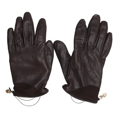 Leather gloves (Brown) from De Bijenkorf Leather
