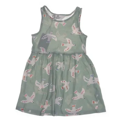 Dress (Green, Multicolored) from H&M Kids Cotton